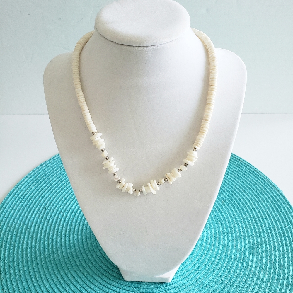 Vintage Surfer Shell Puka Necklace